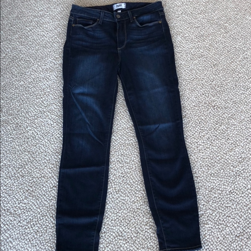Paige Transcend jeans.